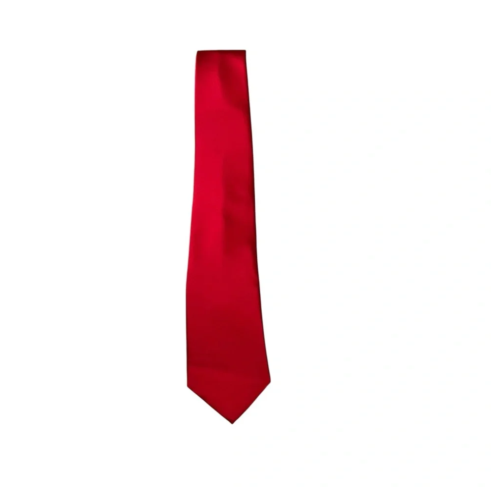 Nubio Classic 100% Silk Red Men's Tie